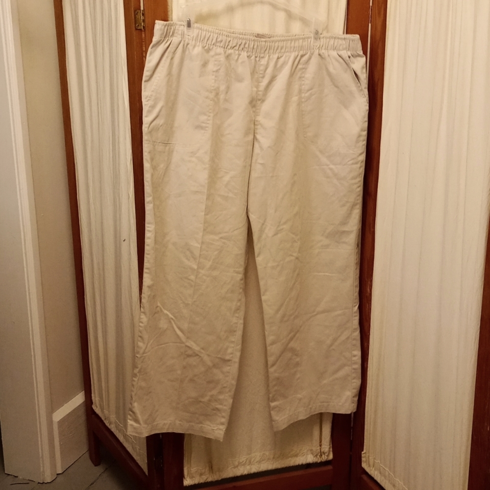 White Stag cream pants